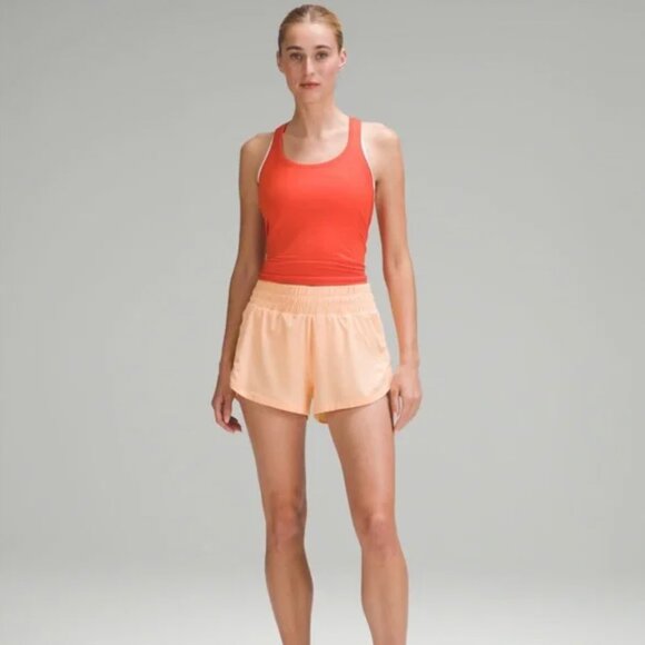 NWT Bundle Lilac Smoke & Summer Glow lululemon Track That HR Short 3" Lined Sz 6 - Picture 14 of 15